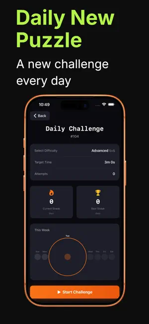 Glidy - Number Puzzle & Brain screenshot 2