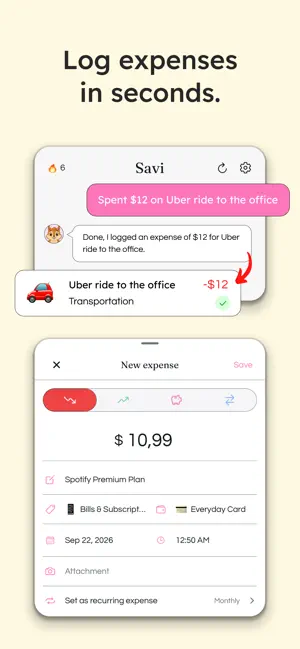 Savi: Budget Planner App screenshot 4