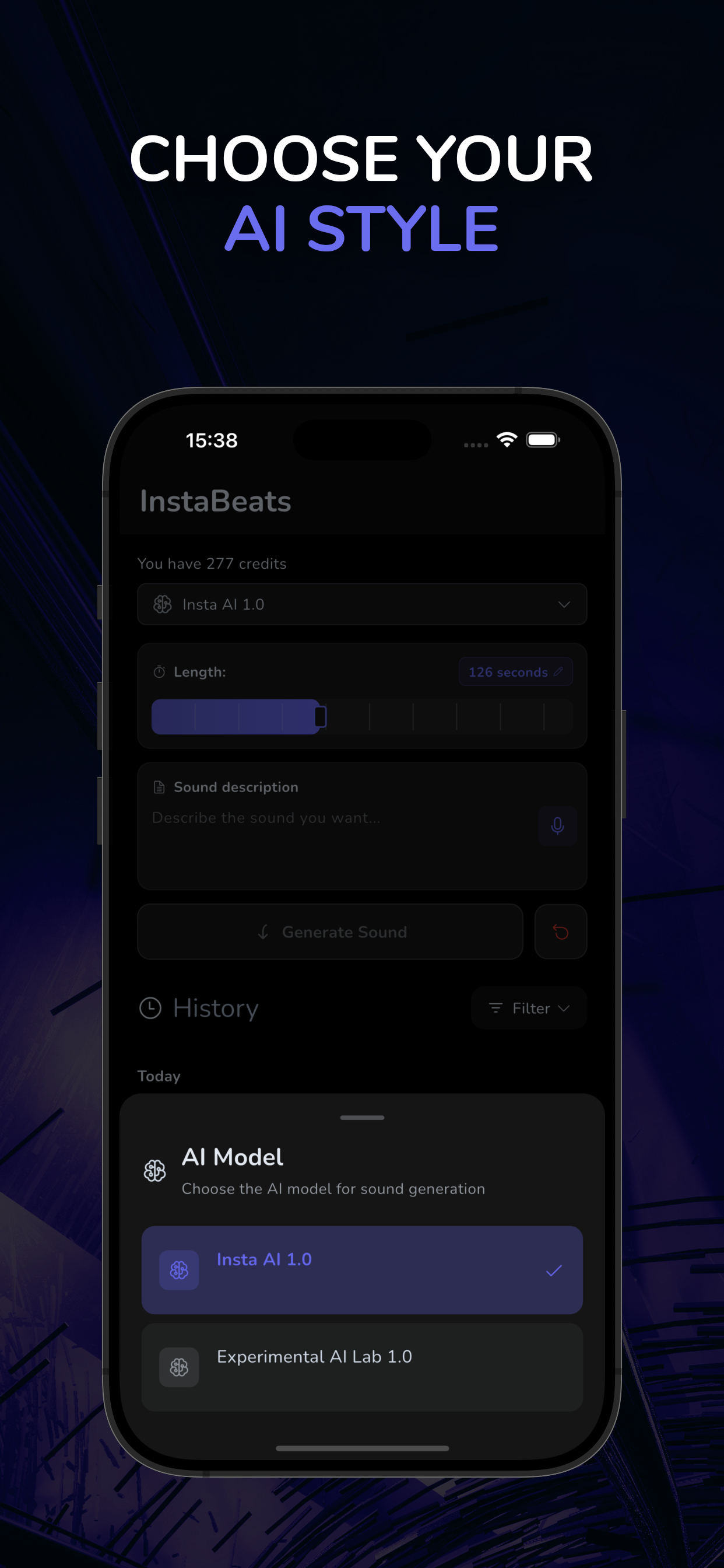 InstaBeats: AI Beat Maker