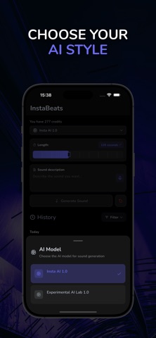 InstaBeats: AI Beat Maker Screenshot 3 of 5