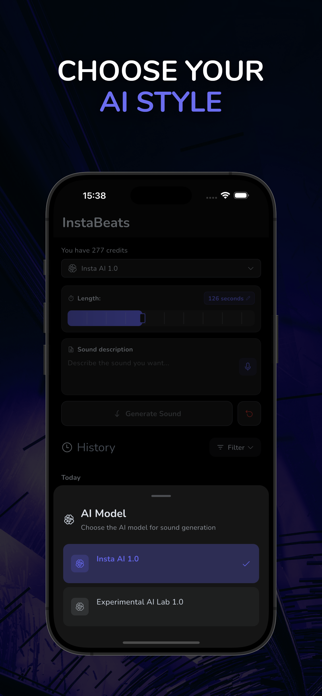 InstaBeats: AI Beat Maker Screenshot 3 of 5