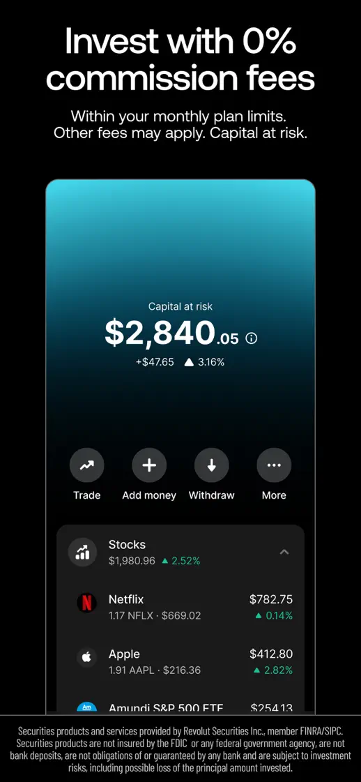 Revolut, App Store screenshot 7