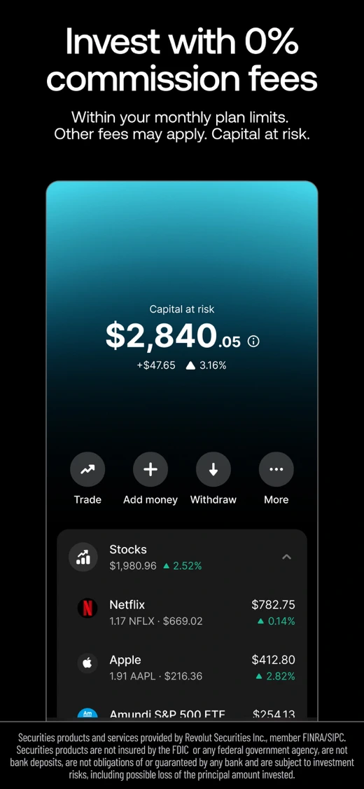 Revolut: send, spend, and save screenshot 7