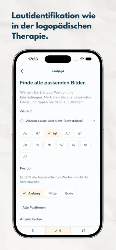PhonoTrain - Logopädie App screenshot 5 of 10