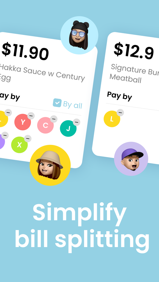 #1. EasySplit: Split Bill Easily (iOS) By: Tealseed Pte. Ltd.
