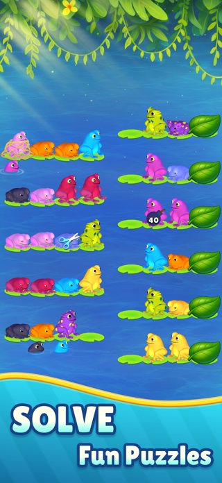 Froggy Sort! Screenshot 3 of 4