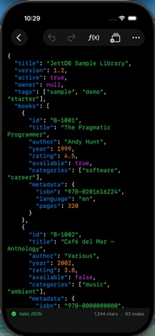 JettDB Screenshot 3 of 3