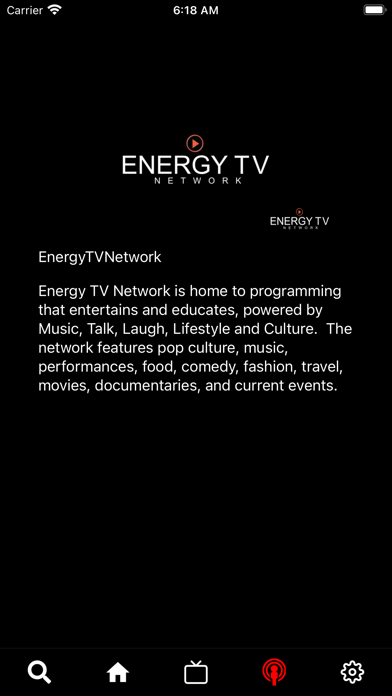 Energy TV Network Screenshot
