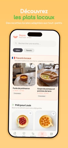 Yummy Bites: DME & purées iPhone screenshot 2
