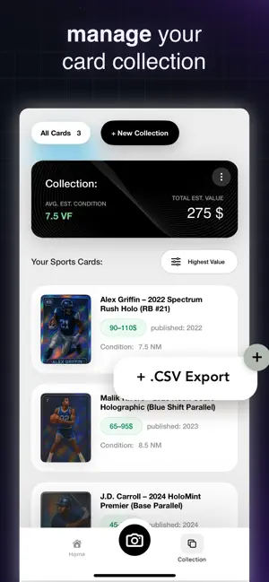 Sports Card Scanner - Holobase screenshot 3