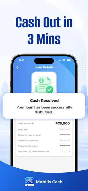 Mabilis Cash : Fast Peso Loan iPhone screenshot 3