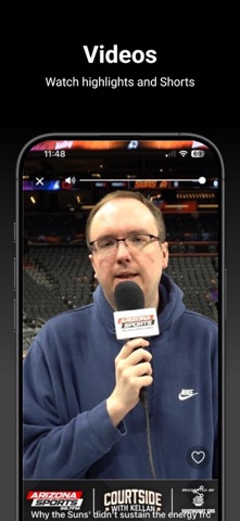 Arizona Sports 98.7 FM iPhone screenshot