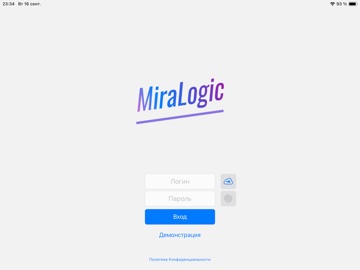 MiraLogic Видеонаблюдение iPad screenshot