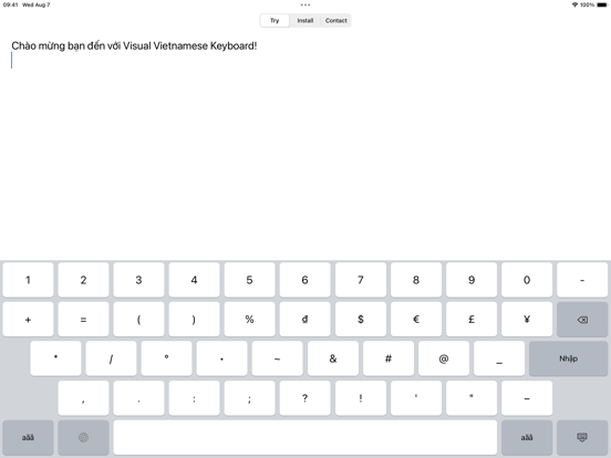 Screenshot #5 pour Visual Vietnamese Keyboard