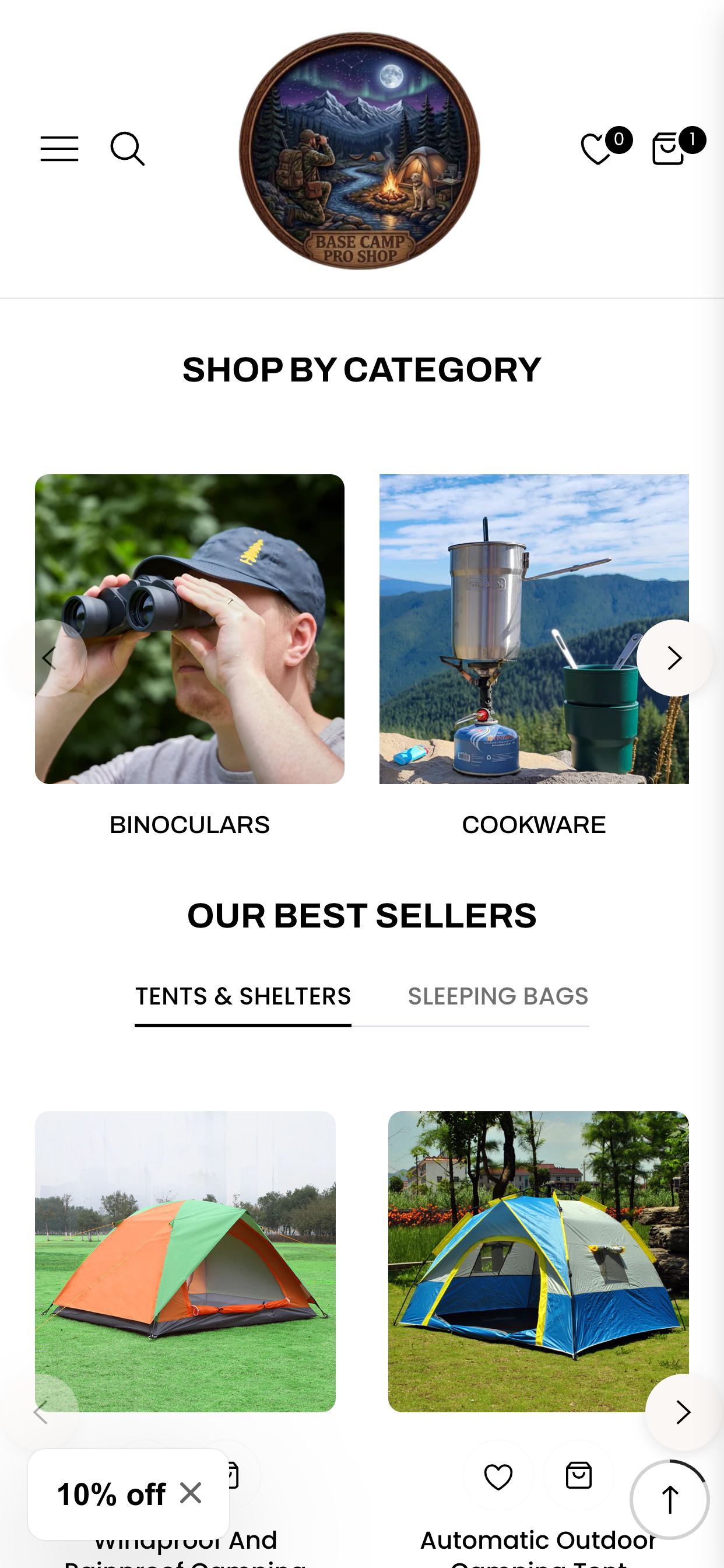 Base Camp Pro Shop