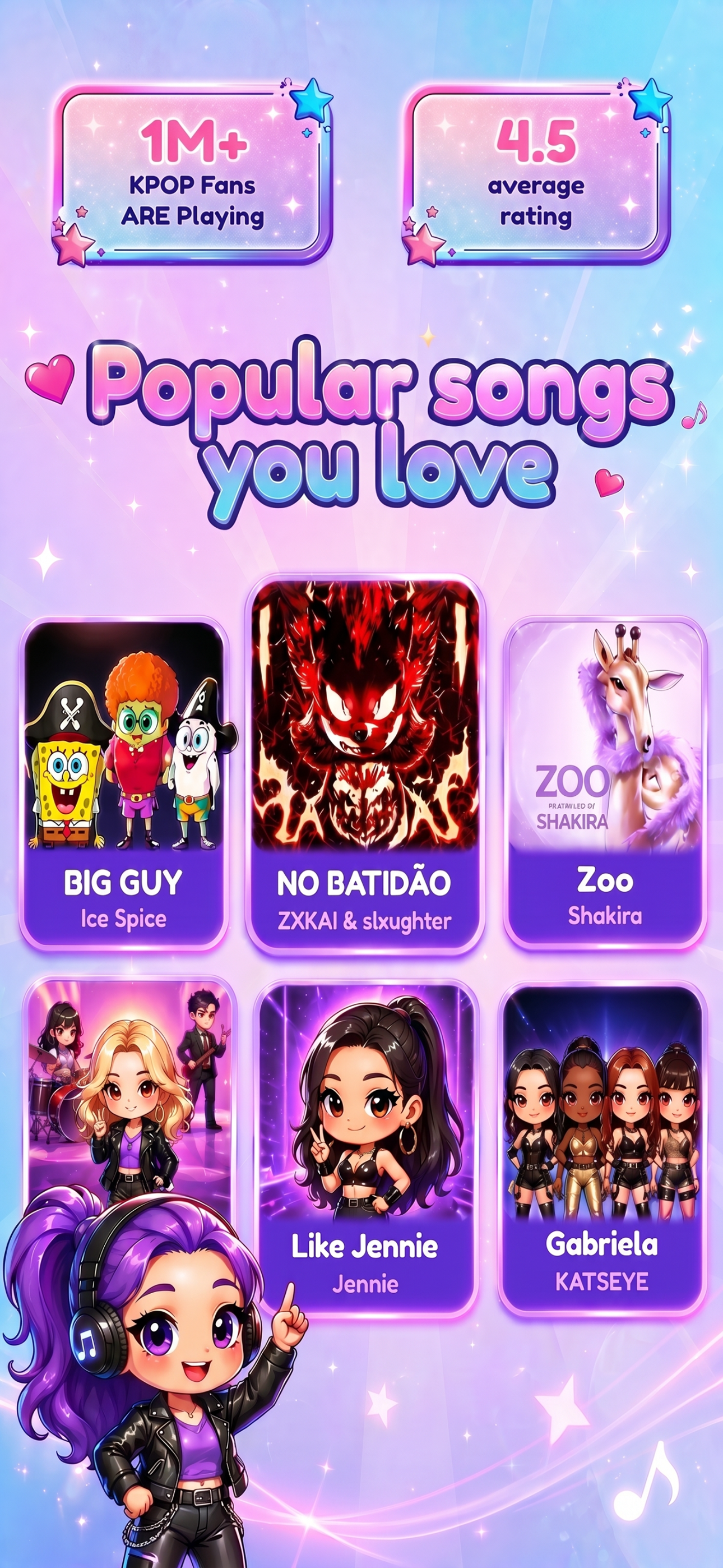 Kpop Dream: Piano Music Game