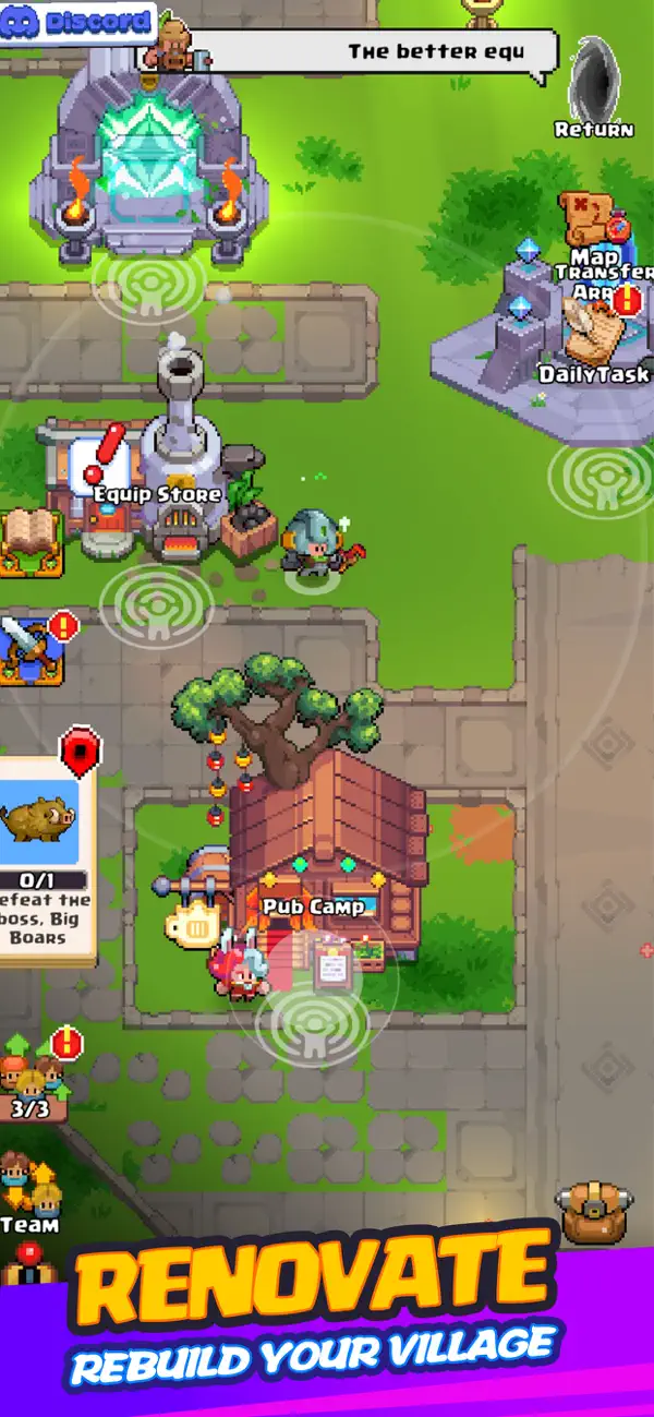 Mini Brawl Go! – RPG Adventure Hack screenshot 5 - game app interface