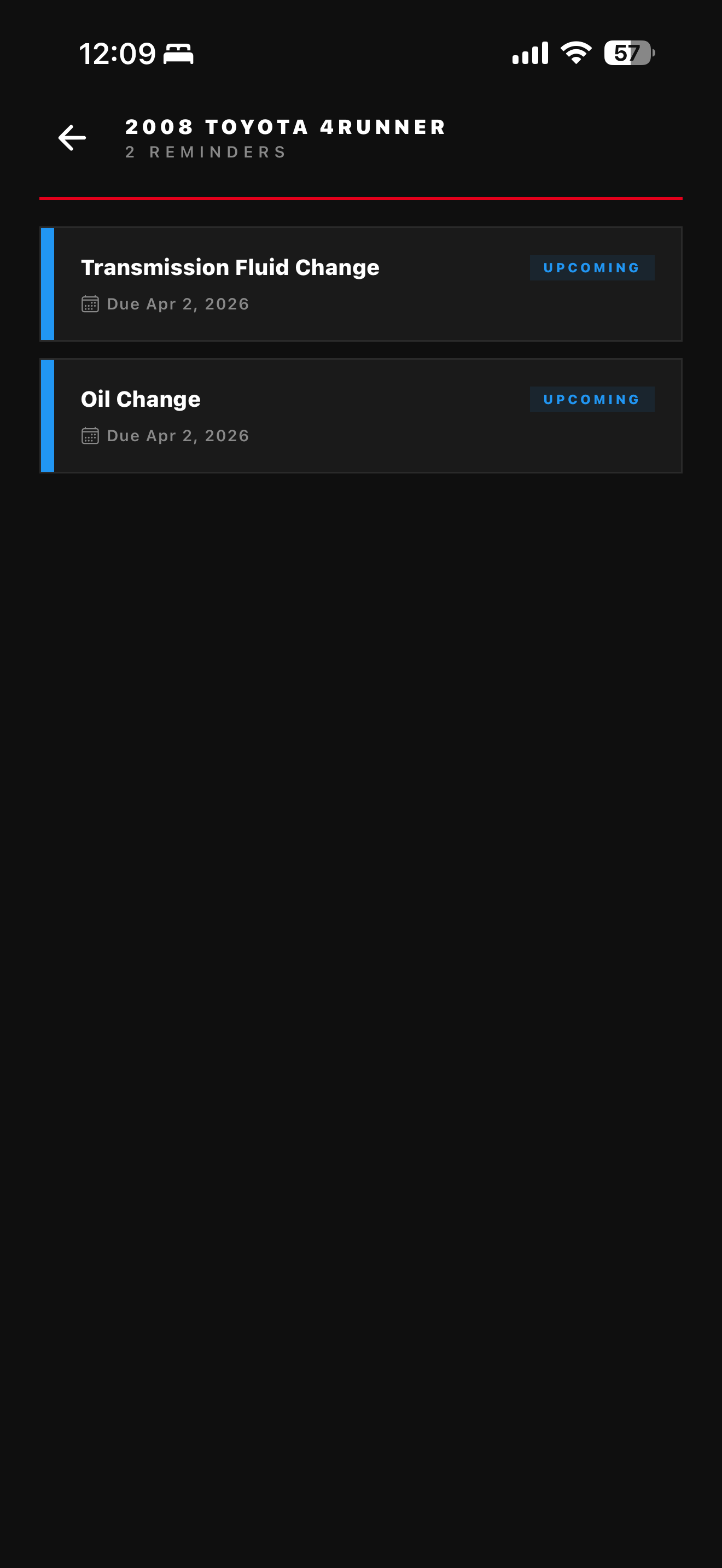 MXTracker - Maintenance Log screenshot 3