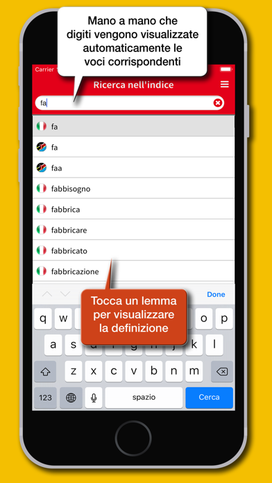 Screenshot #2 pour Dizionario Swahili Hoepli