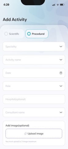 iLog iPhone screenshot