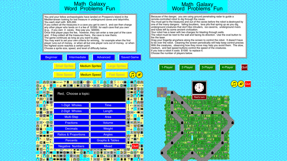 #1. Math Galaxy Word Problems Fun (iOS) 由: Math Galaxy