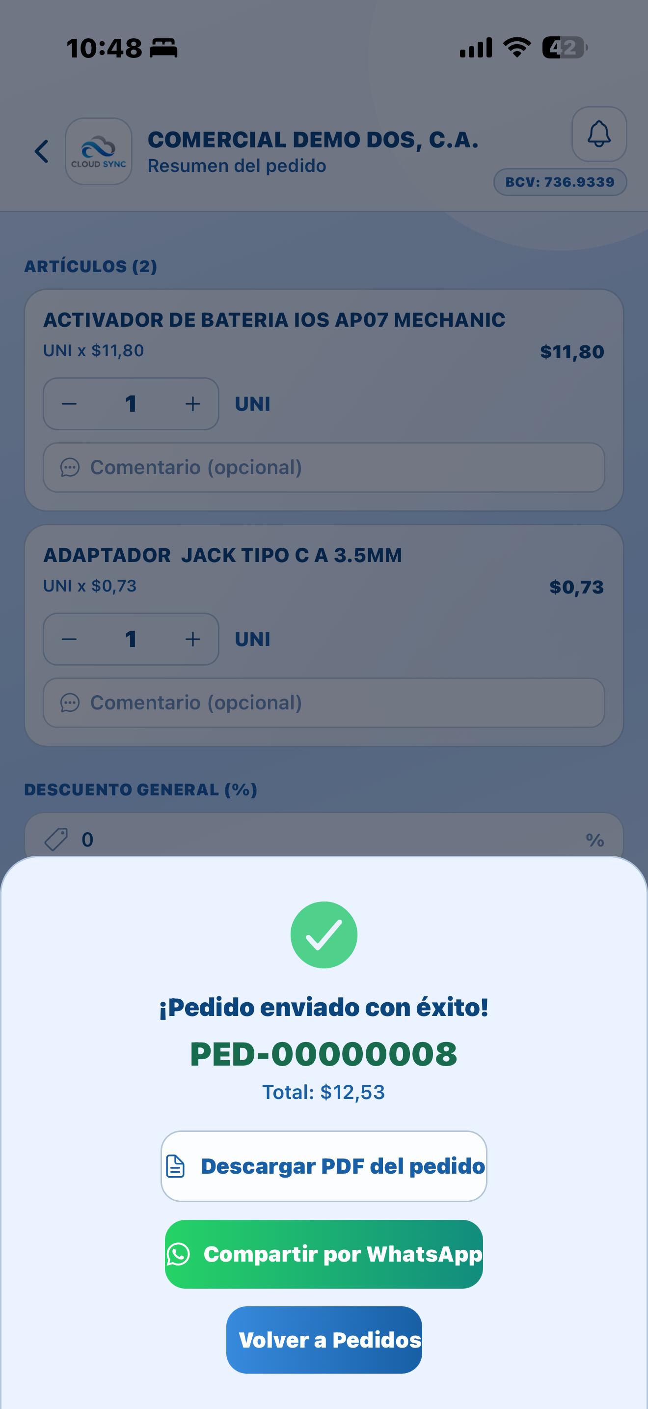 CloudSync Móvil screenshot 10