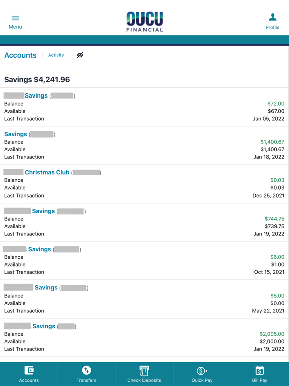 Screenshot #6 pour OUCU Financial Mobile