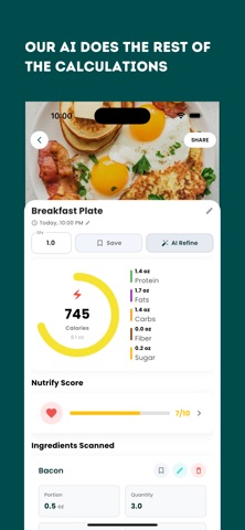 Nutrify - AI Calorie Tracker Screenshot 5 of 9