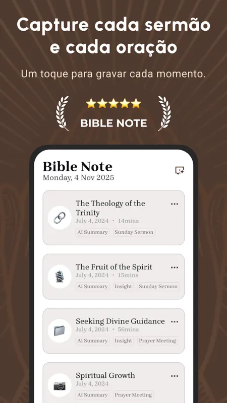 Bible Note: Bíblia Sagrada screenshot 1 of 8