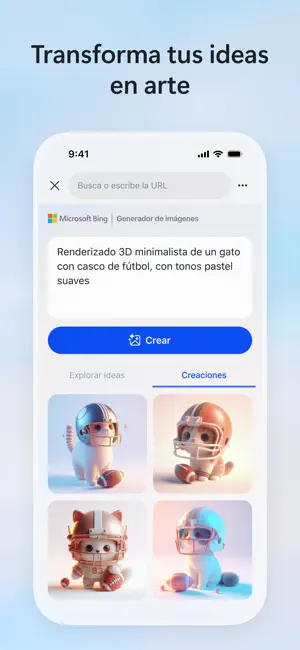 Microsoft Bing Búsqueda iPhone screenshot 5