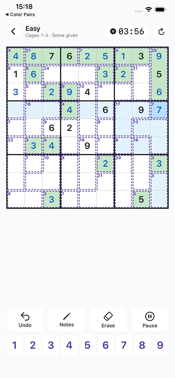 Screenshot #2 pour Killer Sudoku Pro