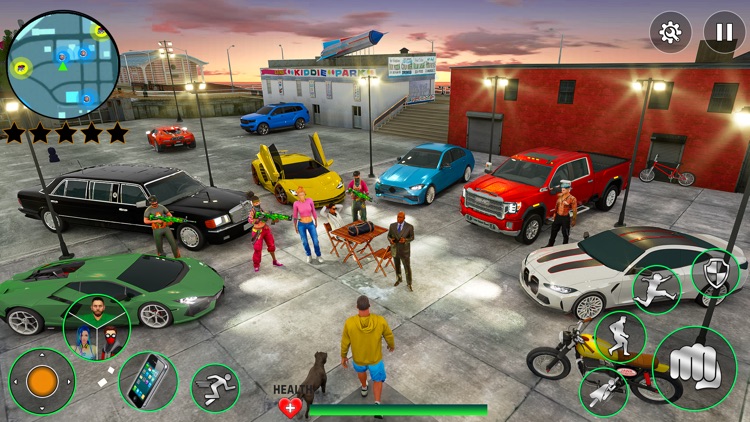 Real Crime Gangster War Games screenshot-5