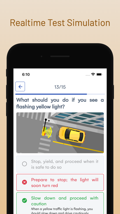 Georgia DDS Driver Permit Test Screenshot