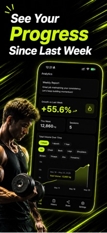 Souhuka - Workout Volume iPhone screenshot