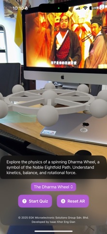 EGK Buddhism AR screenshot