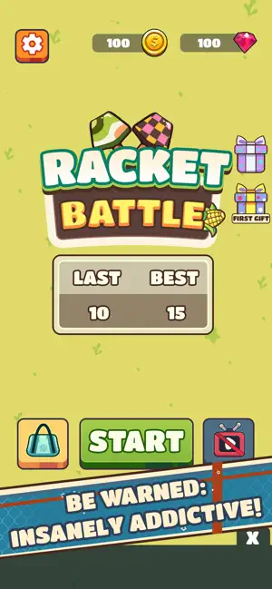 Racket Battle screenshot 1