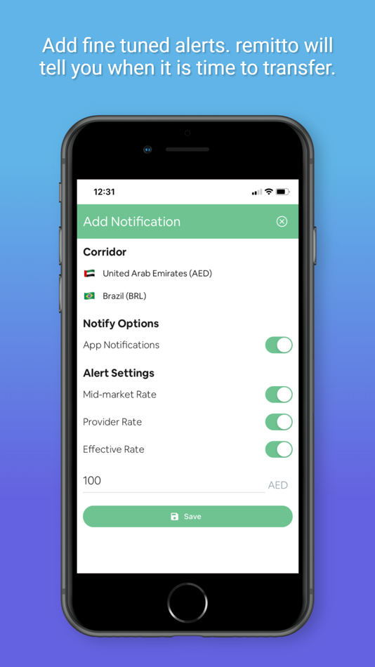 #4. remitto (iOS) 由: Aneesh Gopalakrishnan