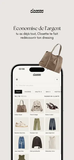 Closette - virtual wardrobe screenshot 2