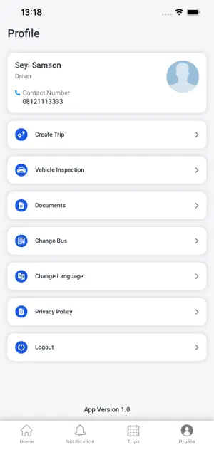 SafeRoute Driver screenshot 4