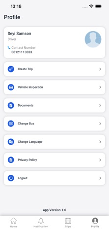 SafeRoute Driver screenshot