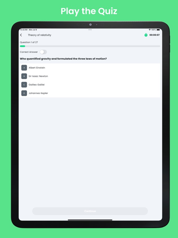 Quizziz: Quiz Maker Ai iPad screenshot 3 - Education app