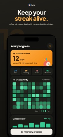 Parle – Speak French iPhone screenshot