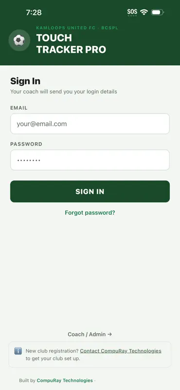 Touch Tracker Pro screenshot 1 of 3