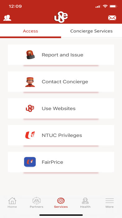 My USE app Screenshot