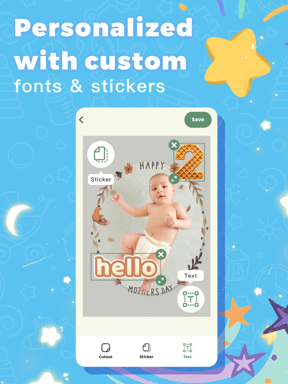 Baby AI Photo Editor LittleCam iPad screenshot 5 - Graphics & Design app