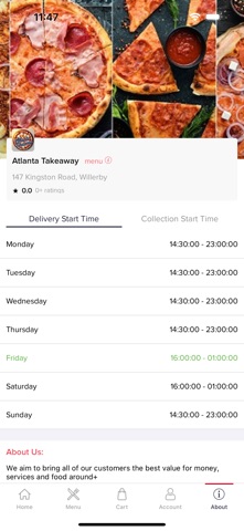 Atlanta Takeaway screenshot
