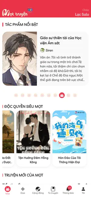Mọt Truyện iPhone screenshot 1