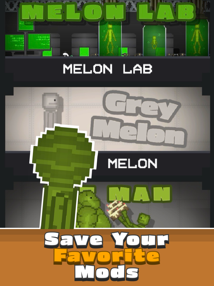 FruitMod Melon Ragdoll Mods