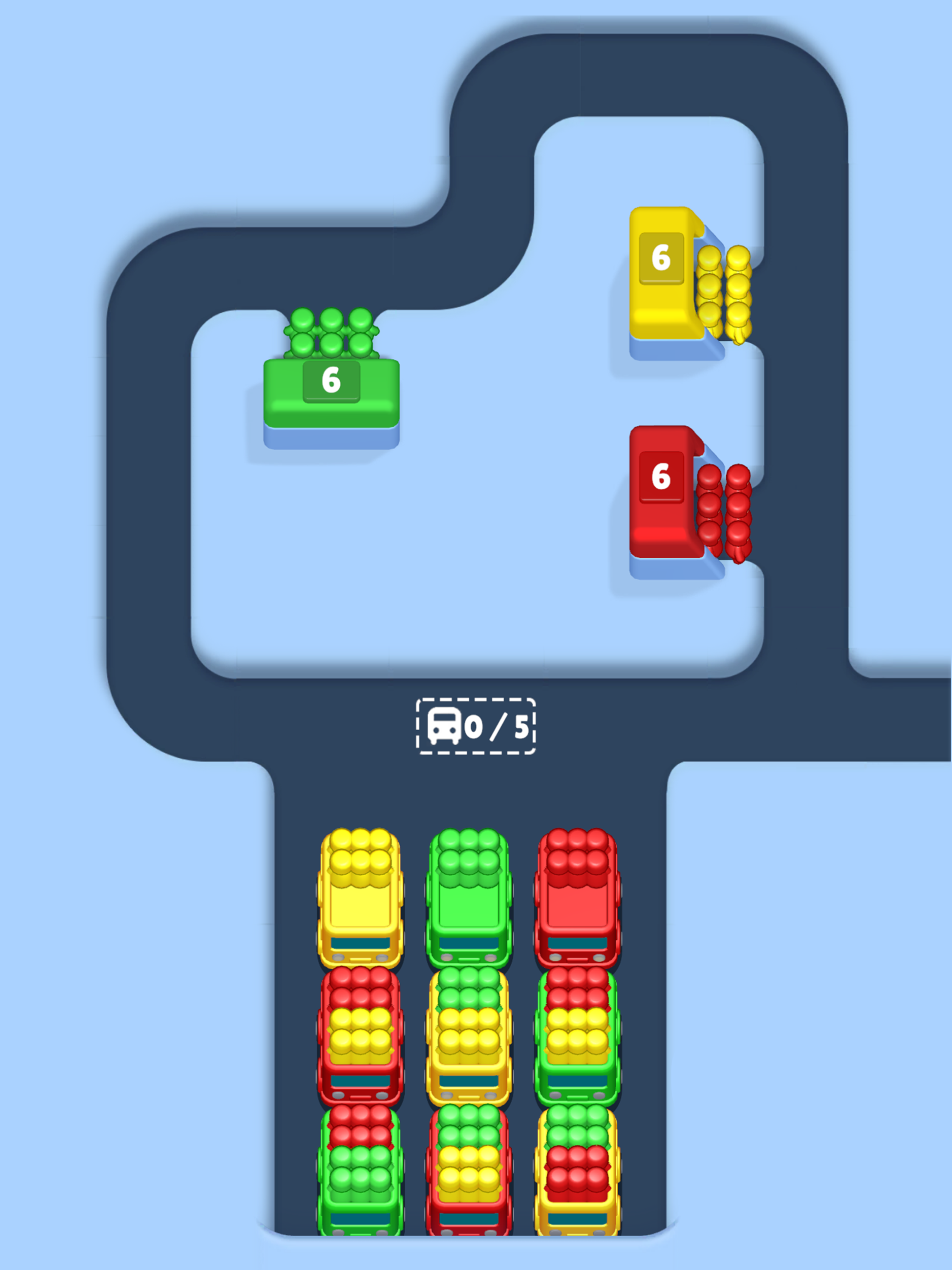 Bus Flow Escape screenshot 11