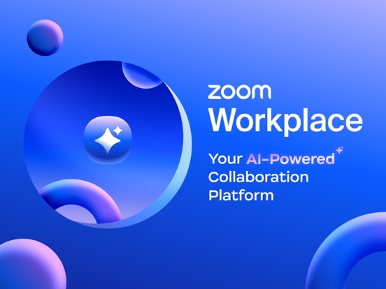 Zoom Workplace iPad app afbeelding 1